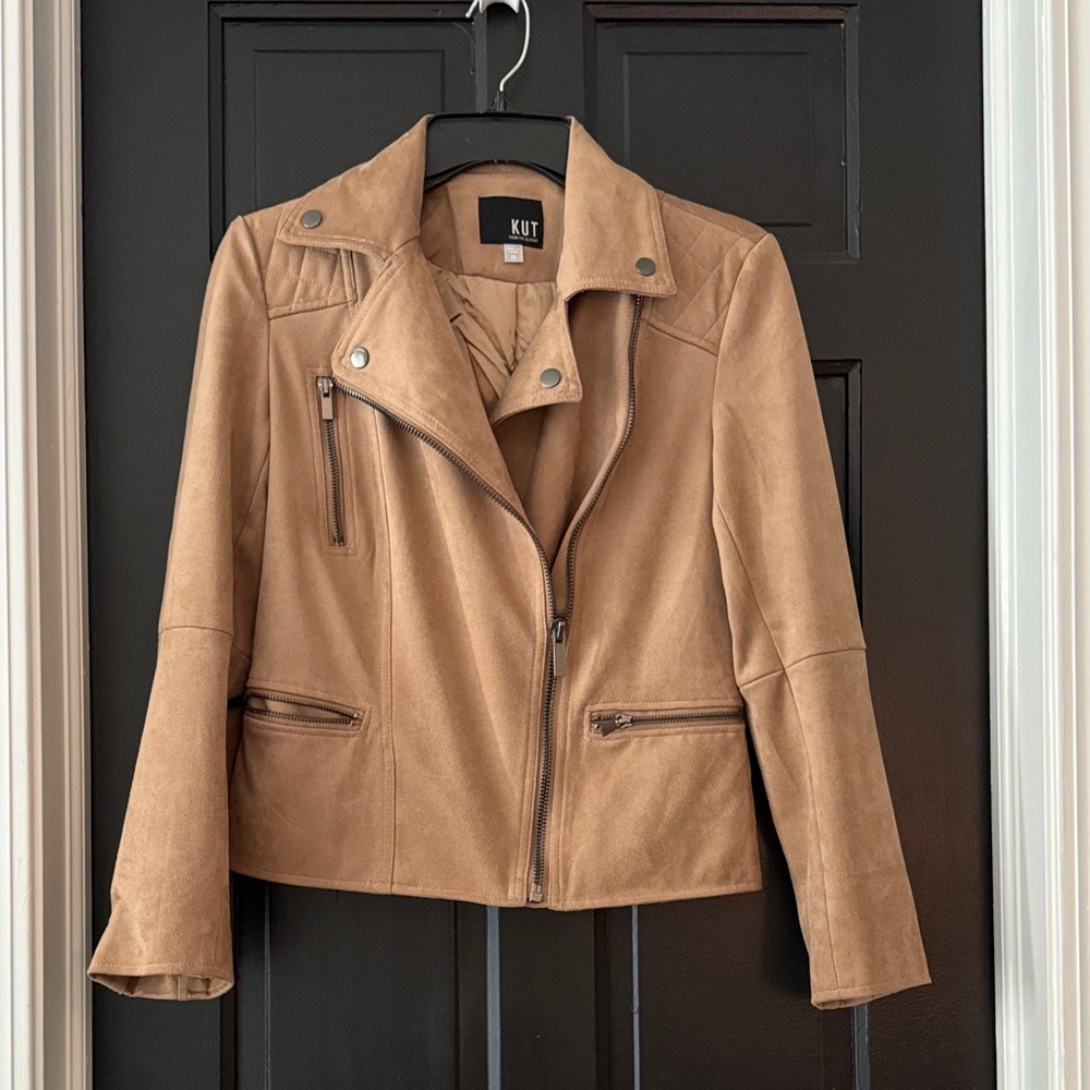 Kut from the Kloth Women's Faux Suede Jacket